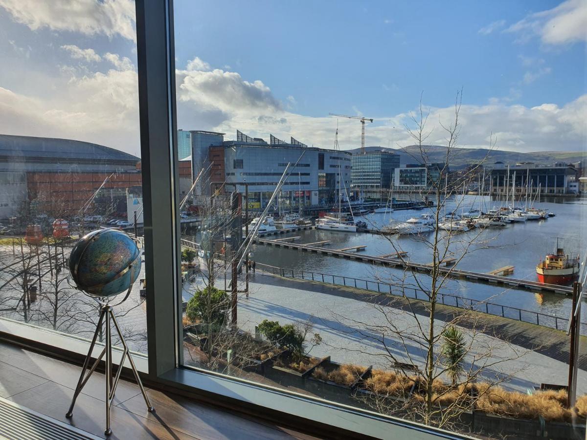 Luxury Apartment Marina Views At Titanic Quarter Belfast Exteriér fotografie