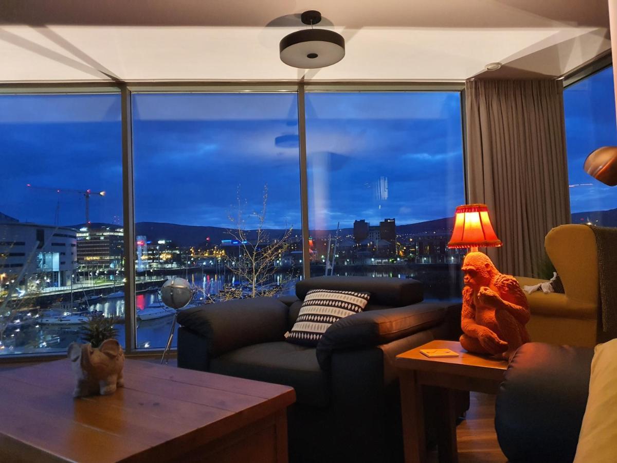 Luxury Apartment Marina Views At Titanic Quarter Belfast Exteriér fotografie