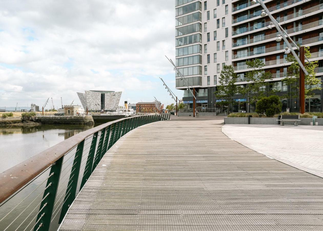 Luxury Apartment Marina Views At Titanic Quarter Belfast Exteriér fotografie